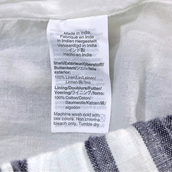 NWT J. Crew Pull-On 100% Linen Skirt - Picture 9 of 12